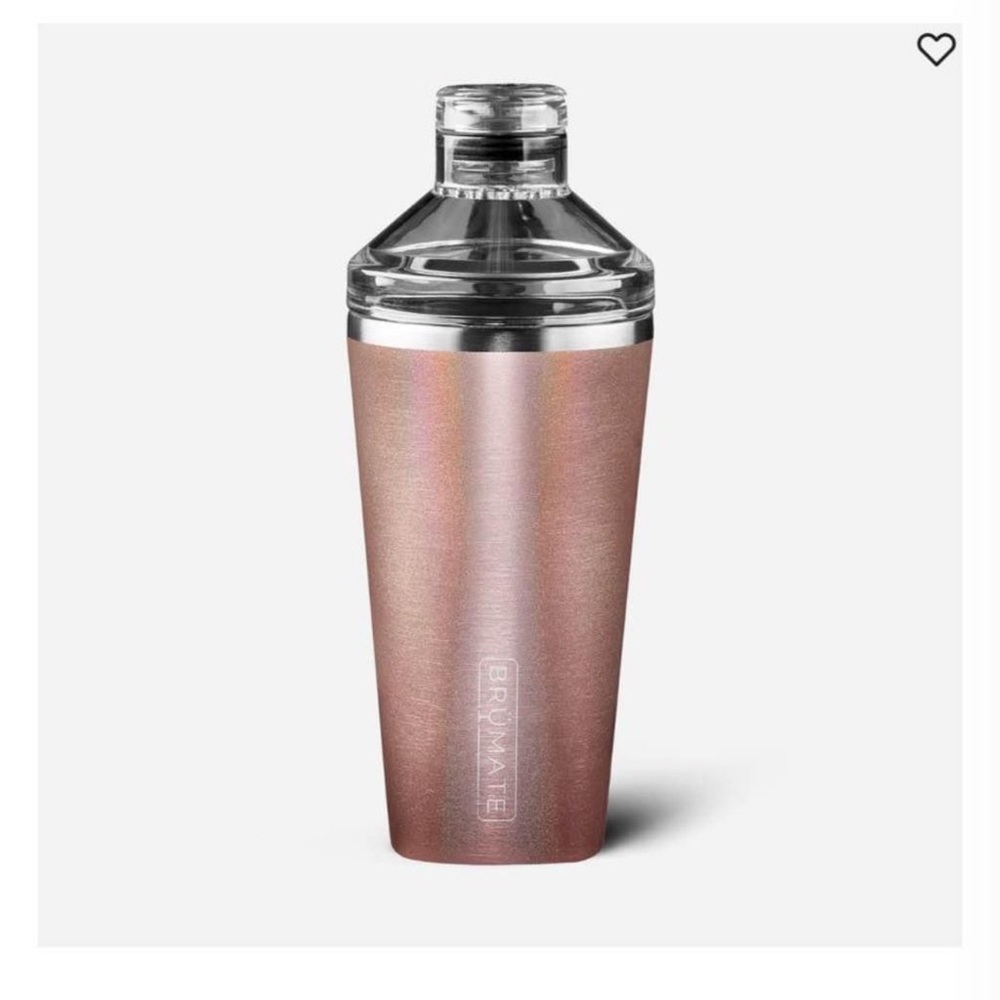 Brümate glitter rose Shaker Pint